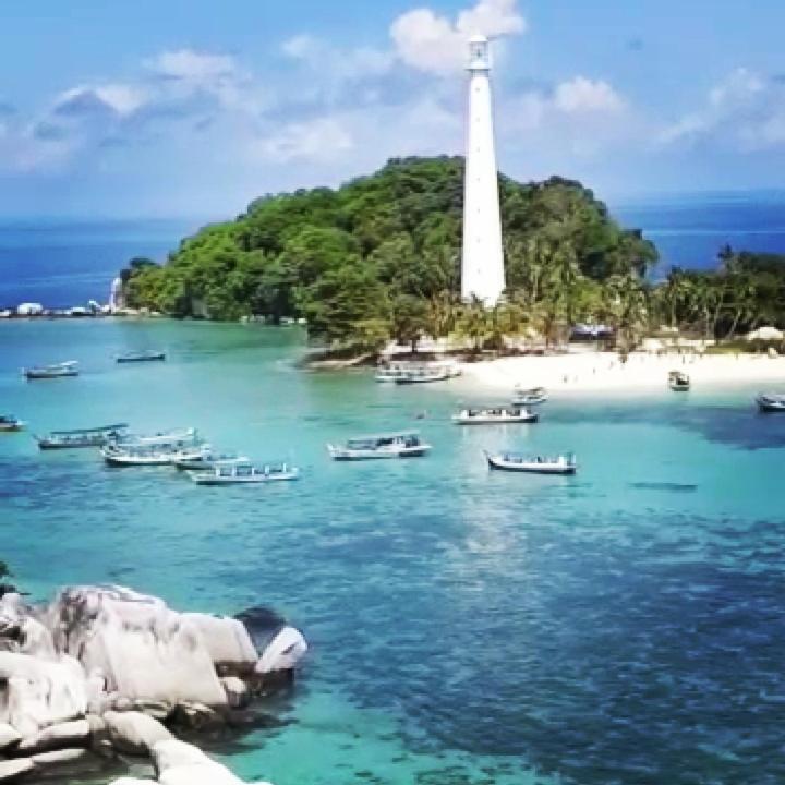 Appartamento Belitung Backpacker Tanjung Pandan Esterno foto