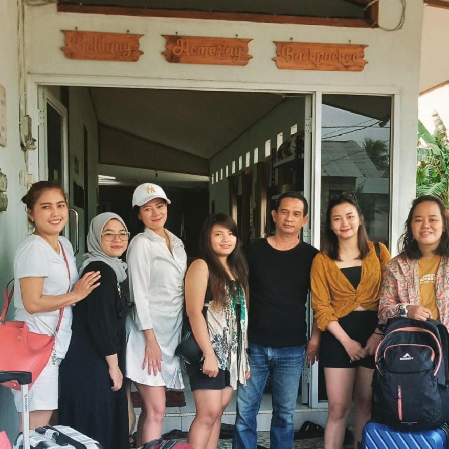 Appartamento Belitung Backpacker Tanjung Pandan Esterno foto