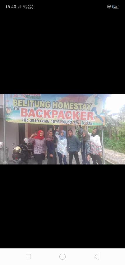 Appartamento Belitung Backpacker Tanjung Pandan Esterno foto